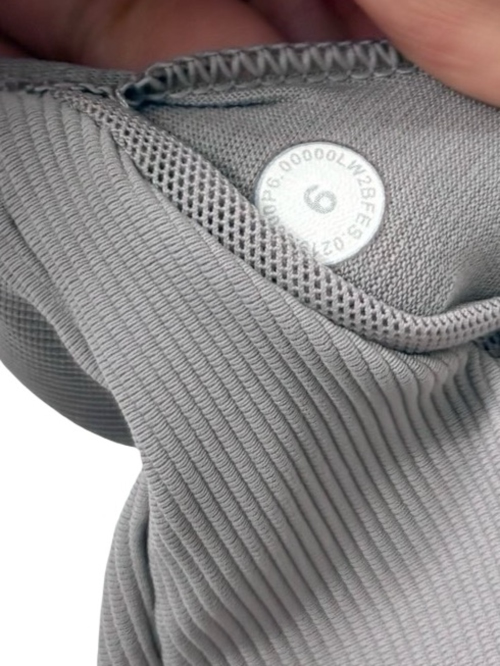 Lululemon Inner Glow Bra
Half Moon Ribbed Gray Size 6 - Picture 4 of 9